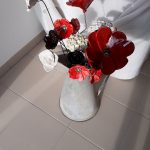 Fleurs en céramique