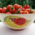 égouttoir légumes céramique coccinelle