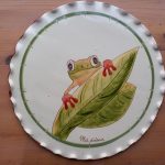 plat diviseur décors grenouille