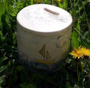 tirelire boite personnalisée cadeau pour enfant