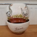 bol personnalise avec prénom salima décors oies