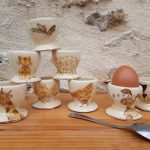 coquetier artisanale personnalisable decors animaux
