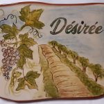 plaque maison vigne