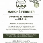 affiche marche fermier chevres de bailleau