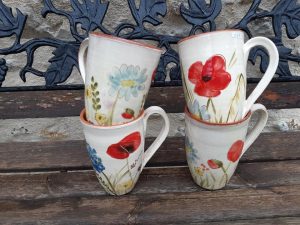 mugs et pichets decor champetre 3