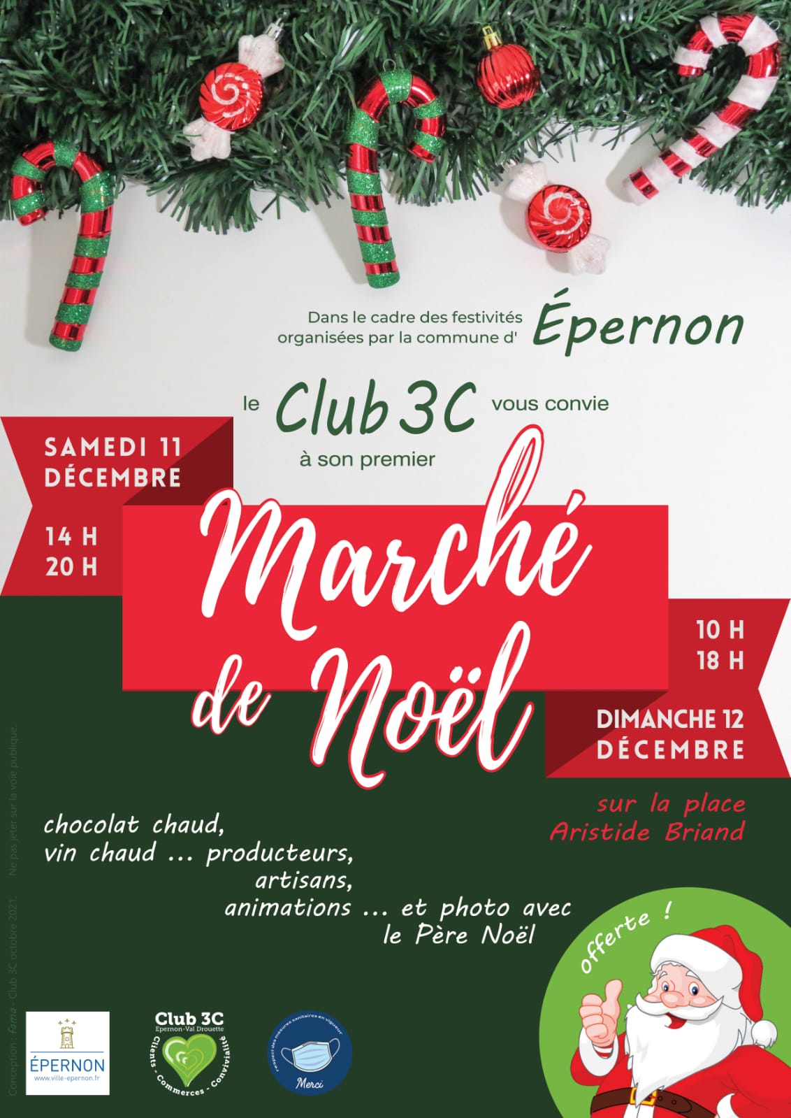 poterie marche de noël épernon 11 et 12 décembre 2021