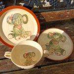 bols assiettes personnalisés céramique photo doudou enfants 1